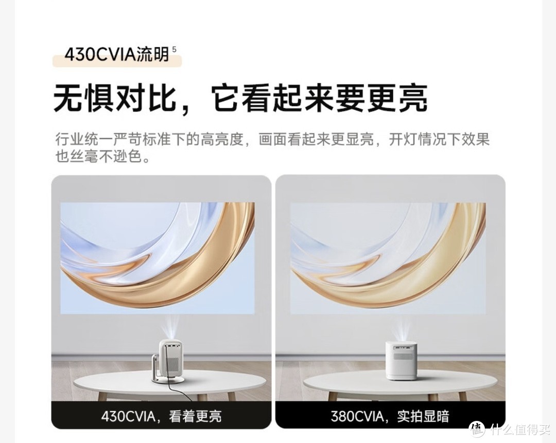 百元投影仪幕布使用前后对比